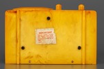 Motorola Radio 50XC ’Circle Grille’ in Warm Yellow Marbleized Catalin